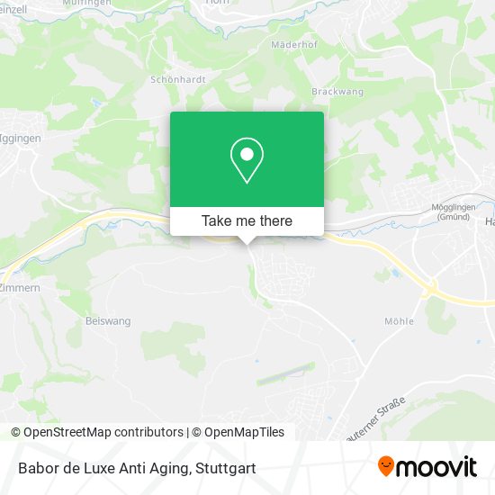 Babor de Luxe Anti Aging map