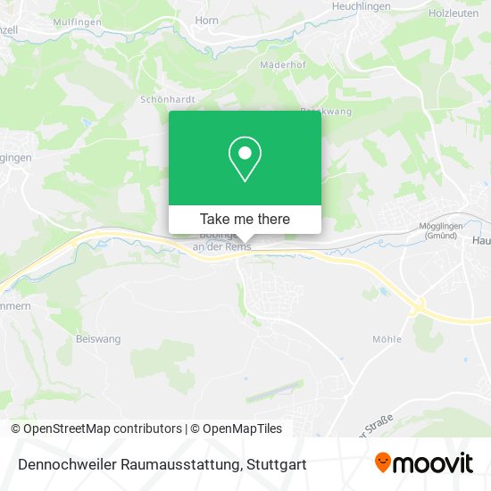Dennochweiler Raumausstattung map