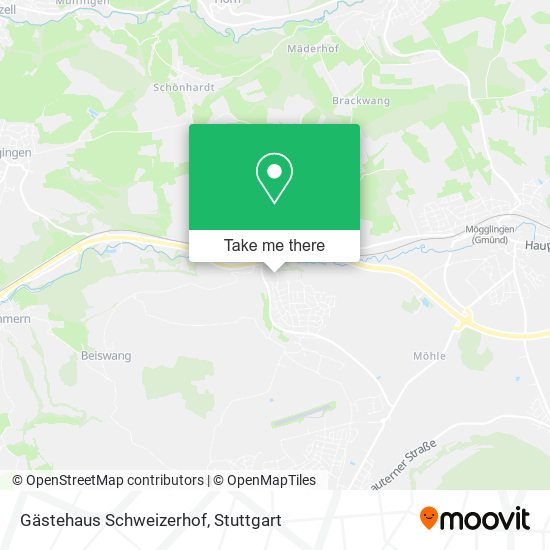 Gästehaus Schweizerhof map