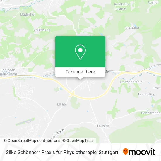 Карта Silke Schönherr Praxis für Physiotherapie