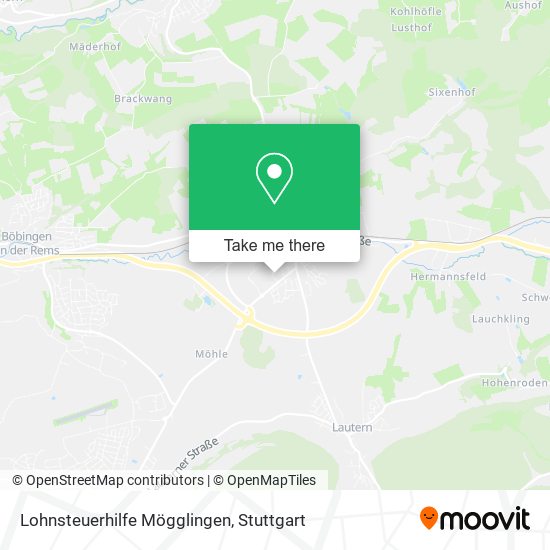 Lohnsteuerhilfe Mögglingen map