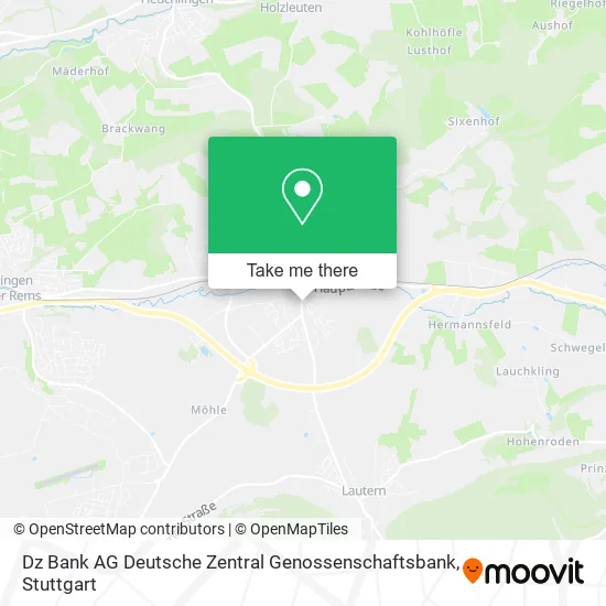 Карта Dz Bank AG Deutsche Zentral Genossenschaftsbank