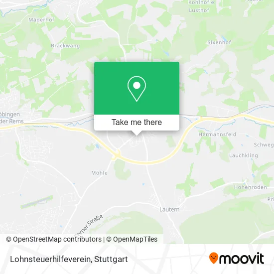 Карта Lohnsteuerhilfeverein