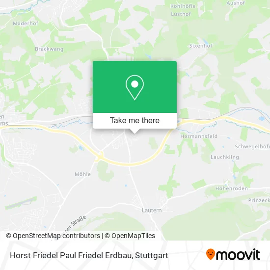 Карта Horst Friedel Paul Friedel Erdbau