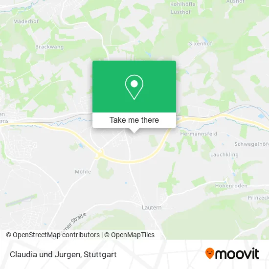 Карта Claudia und Jurgen