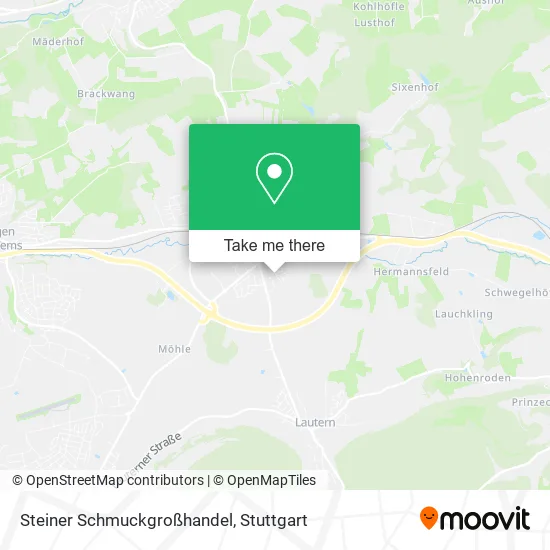 Steiner Schmuckgroßhandel map