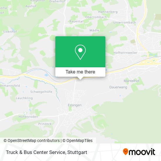 Карта Truck & Bus Center Service