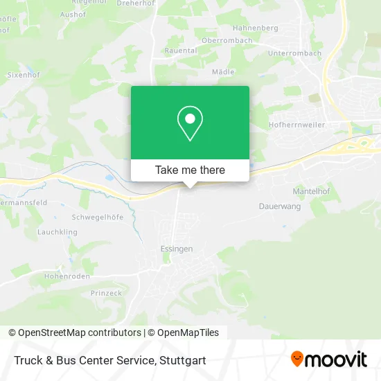Карта Truck & Bus Center Service