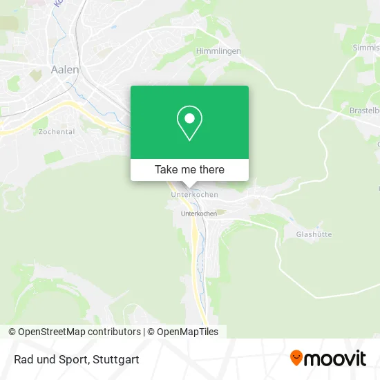 Карта Rad und Sport