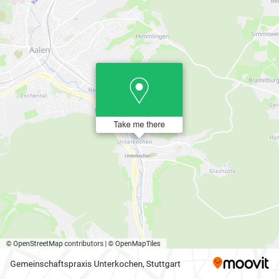 Карта Gemeinschaftspraxis Unterkochen
