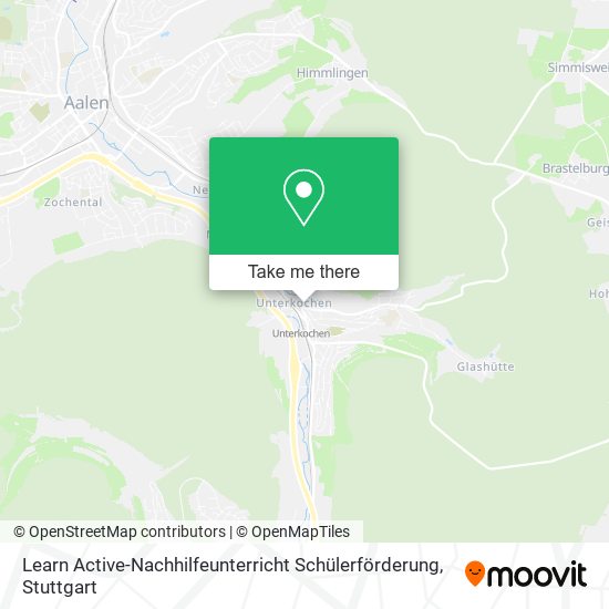 Карта Learn Active-Nachhilfeunterricht Schülerförderung