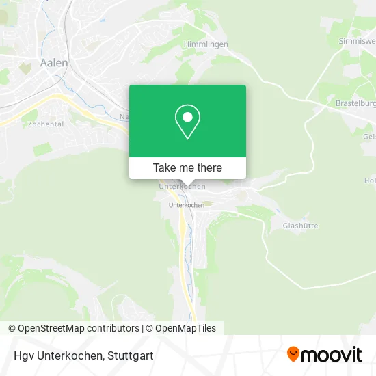 Карта Hgv Unterkochen