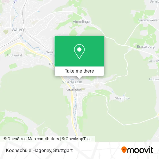 Карта Kochschule Hageney