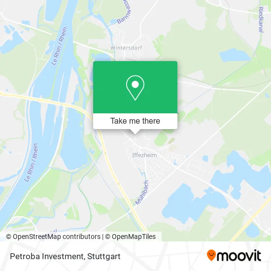 Карта Petroba Investment