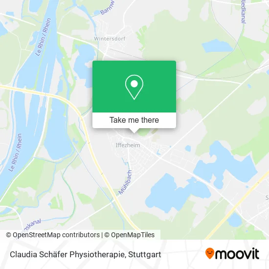 Карта Claudia Schäfer Physiotherapie