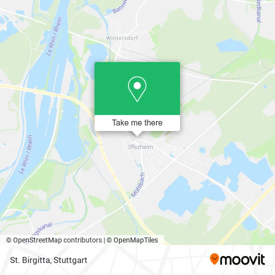 Карта St. Birgitta