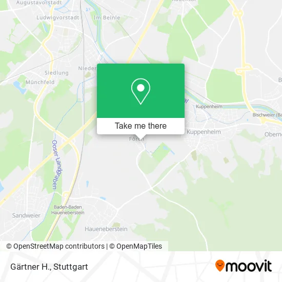 Карта Gärtner H.