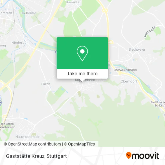 Карта Gaststätte Kreuz