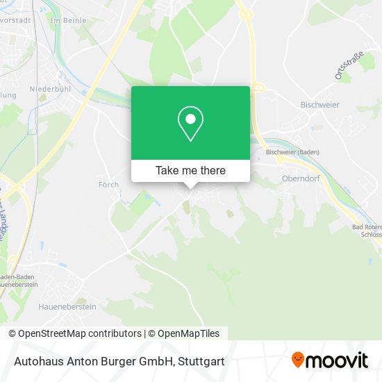 Autohaus Anton Burger GmbH map