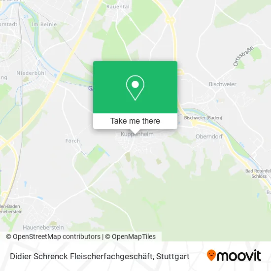 Карта Didier Schrenck Fleischerfachgeschäft