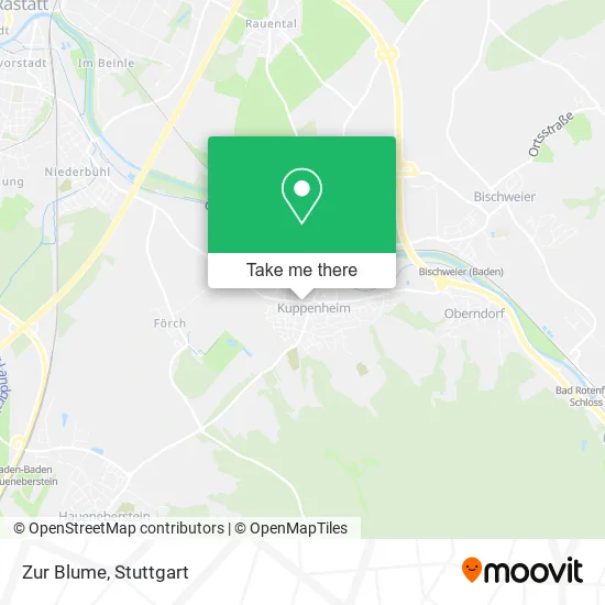 Карта Zur Blume