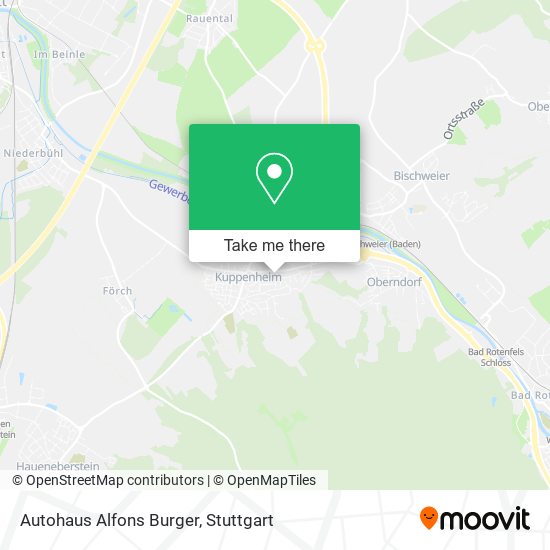 Autohaus Alfons Burger map