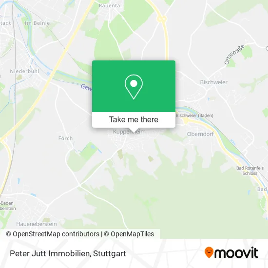 Карта Peter Jutt Immobilien