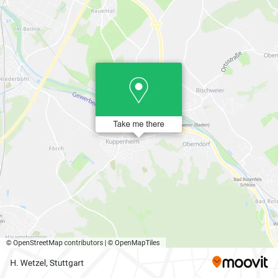 Карта H. Wetzel