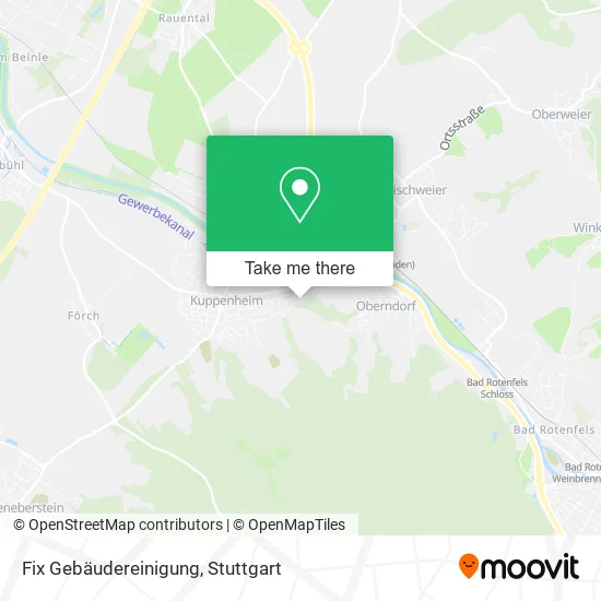 Карта Fix Gebäudereinigung