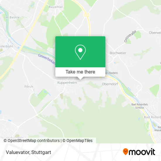 Карта Valuevator