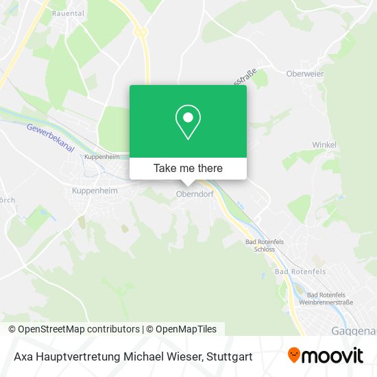 Axa Hauptvertretung Michael Wieser map