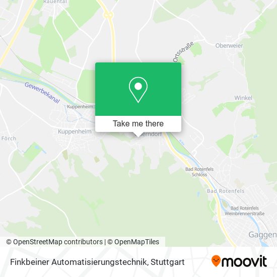 Finkbeiner Automatisierungstechnik map