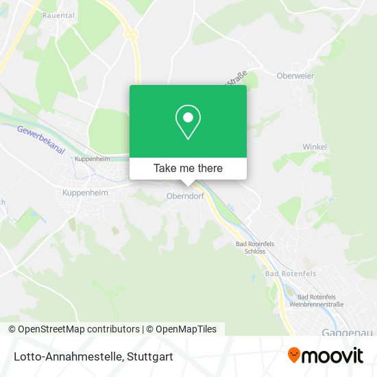 Lotto-Annahmestelle map