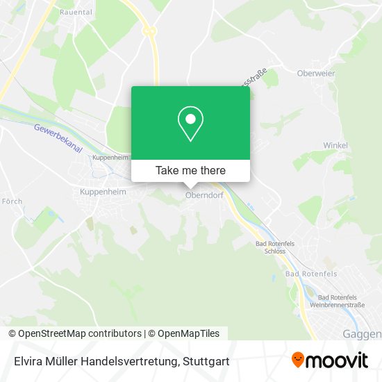 Elvira Müller Handelsvertretung map