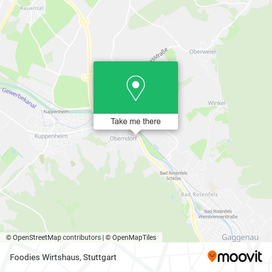 Foodies Wirtshaus map