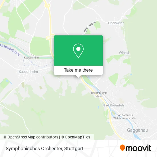 Карта Symphonisches Orchester