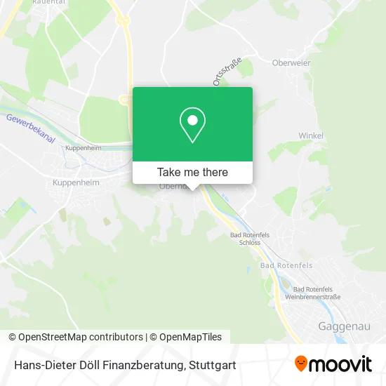 Карта Hans-Dieter Döll Finanzberatung