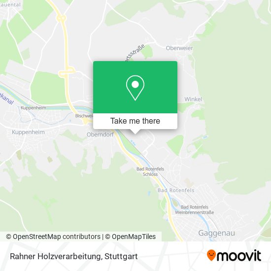 Rahner Holzverarbeitung map