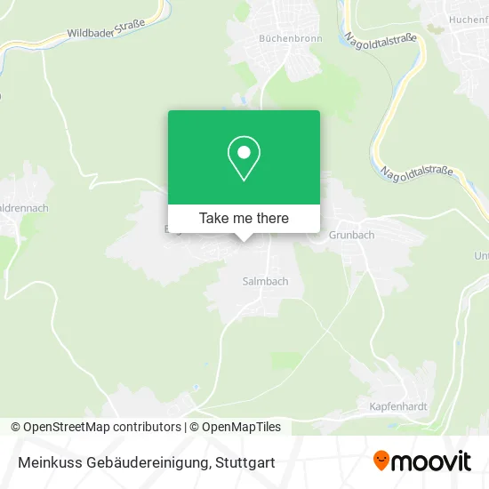 Карта Meinkuss Gebäudereinigung