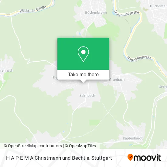 Карта H A P E M A Christmann und Bechtle