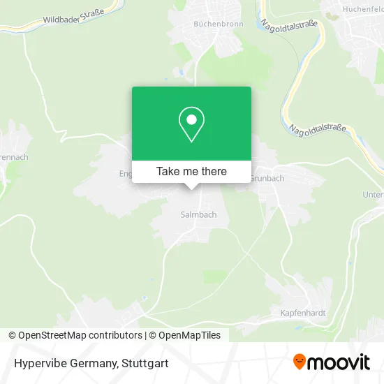 Карта Hypervibe Germany