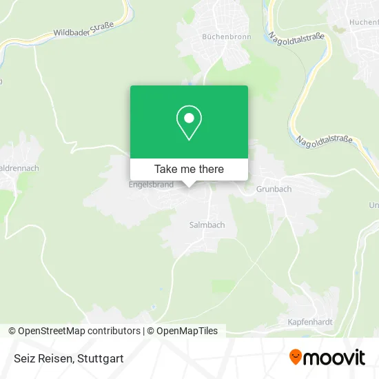 Карта Seiz Reisen