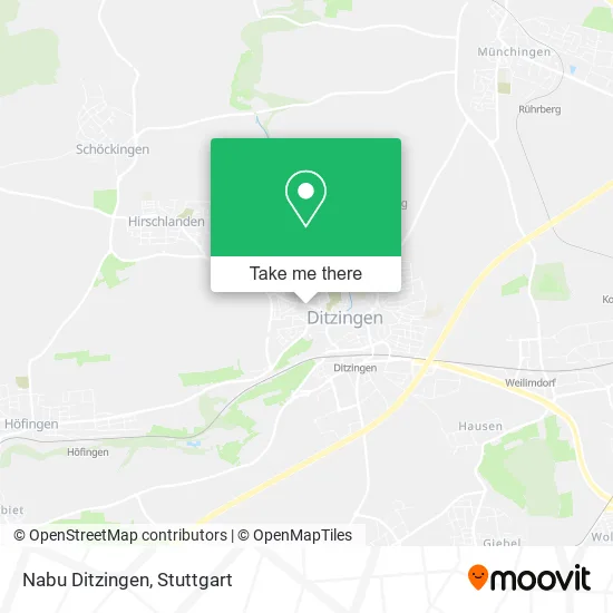 Карта Nabu Ditzingen