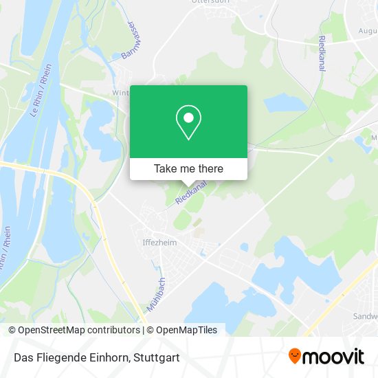 Das Fliegende Einhorn map