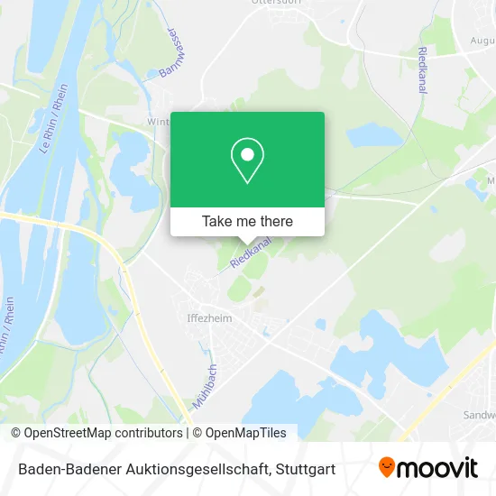 Карта Baden-Badener Auktionsgesellschaft