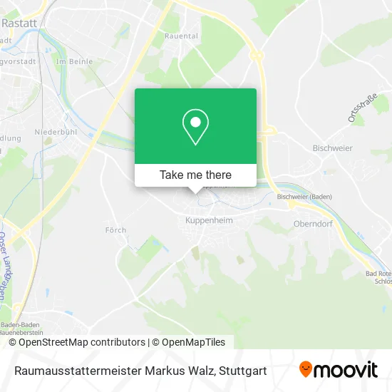 Карта Raumausstattermeister Markus Walz