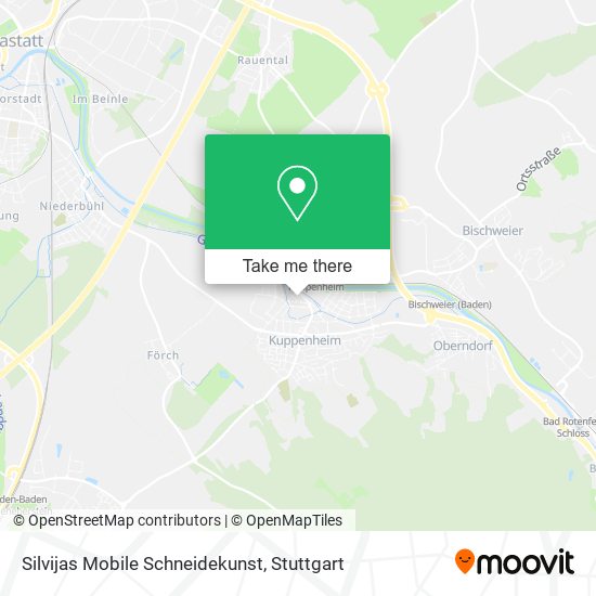 Карта Silvijas Mobile Schneidekunst