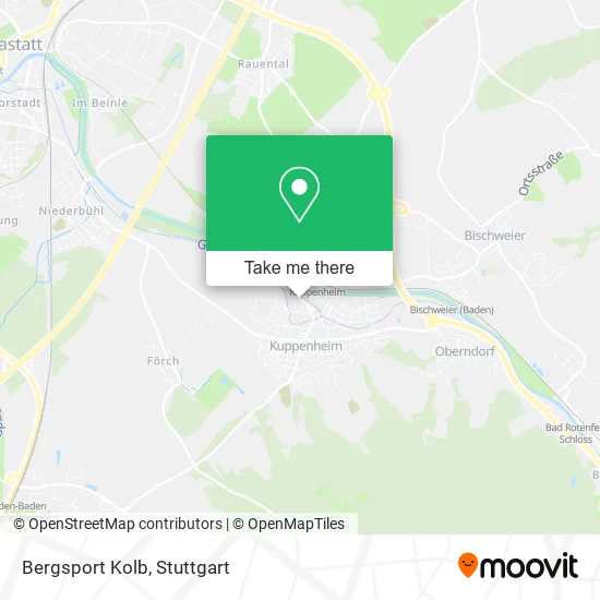 Карта Bergsport Kolb