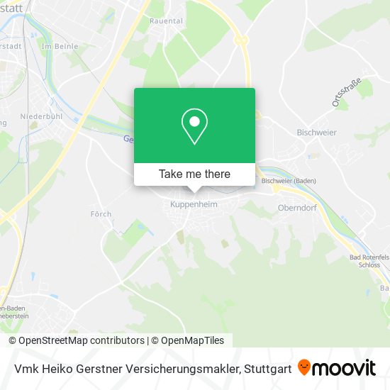 Vmk Heiko Gerstner Versicherungsmakler map