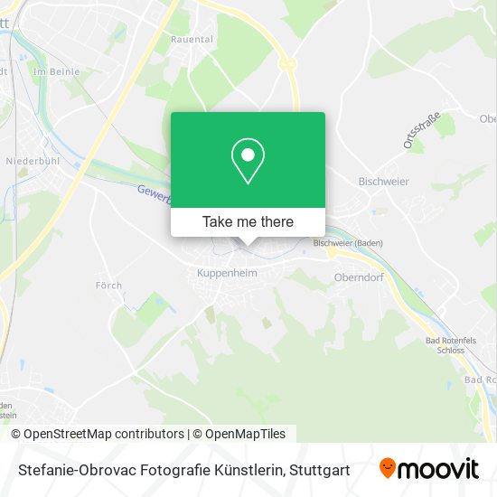 Stefanie-Obrovac Fotografie Künstlerin map